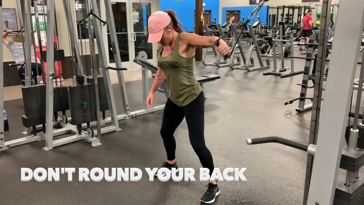 Image Single Arm Decline Cable Fly