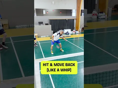 POWER defense in badminton #shorts