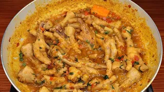 La receta de mi abuela que sorprendió a todos, patitas de pollo tan deliciosas😋😱#shorts #viral