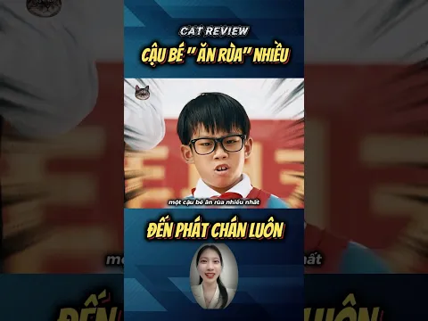 Cậu bé " Ăn Rùa 🐢" nhiều đến phát chán luôn #kythu #review #docla #catreview