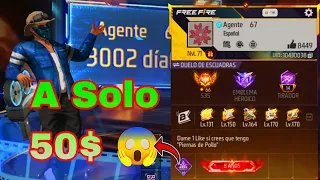COMPRÉ una CUENTA SAKURA a 50$ | ¿VALIÓ la PENA? 🤔 #freefire #roblox 