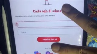 Tulis kecocokan nama😱