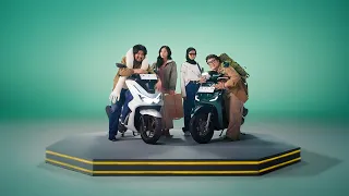Cuma Honda, Antar Mudik Brosis Sekeluarga Plus Motornya!