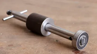 Make A Blind Hole Bearing Puller | DIY Inner Bearing Removal