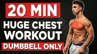 20 MIN CHEST & SHOULDER WORKOUT (DUMBBELLS ONLY)