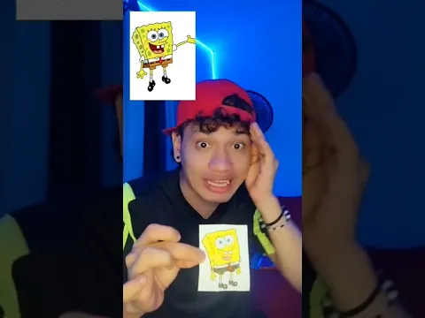 pintando a BOB ESPONJA #shorts