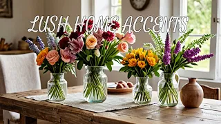 Flower arrangements that make your home cozy