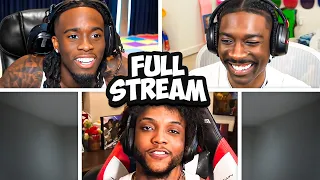 Kai Cenat & BruceDropEmOff & YourRAGE RETURN For Boys Night.. (Full Stream)