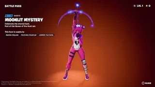 *NEW* FORTNITE MOONLIT MYSTERY EMOTE BATTLE PASS SEASON 2 CHAPTER 5
