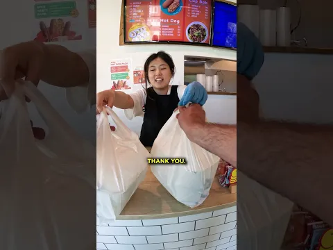 Handing Out Lot's Of Korean Corn Dogs To Hungry People! ❤️
