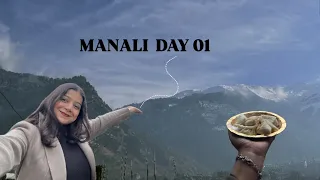 My first travel vlog (MANALI) 🏔️😍 DAY-01