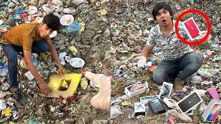 I FOUND IPHONE AND Gold IN GARBAGE 😱