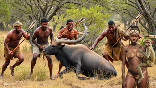 SHOCKING Hadzabe Kudu Hunting Technique You WON'T BELIEVE