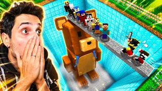 SÜPER AYI ÇUKURUNA DÜŞERSEN ÖLÜRSÜN - Minecraft