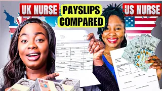 PAYSLIPS COMPARED ; UK NURSE VS USA NURSE | WHO WINS ?