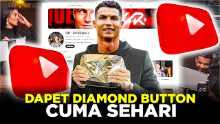KETIKA CRISTIANO RONALDO BIKIN CHANEL YOUTUBE LANGSUNG PECAH REKOR! @cristiano