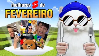 Todos Shorts de FEVEREIRO Compilado em 1 Almosso! (60 shorts em 11 minutos)