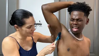 UNDERARM WAX PRANK FEAT. @KingImprint2 🤣😂
