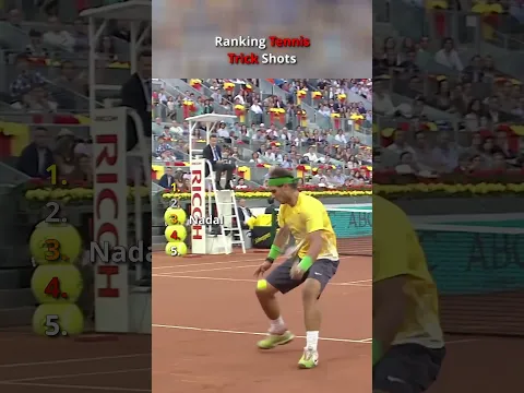 Ranking Tennis Trick Shots