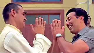 Indian - Sunny Deol ने अपने अंदाज़ में नेता को याद दिलाया छठी का दूध - जबरदस्त कॉमेडी सीन: Haste Raho