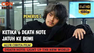 KETIKA 6 DEATH NOTE JATUH KE BUMI❗ ||  ALUR CERITA FILM DEATH NOTE LIGHT UP THE NEW WORLD (2016)