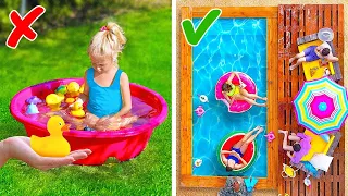DIY DEV HAVUZ PROJESİ || BAHÇENİZ İÇİN KOLAY DEKOR FİKİRLERİ