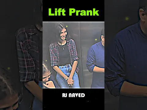 Cute Girl Diwali Return Gift Prank in Lift 😅 Don't Miss The End 🤫 Credit - Rj Naved 🤫 #rjnaved
