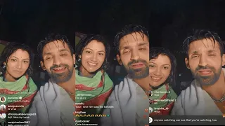 Kaise Mujhe Tum Mil Gaye Cast came Live 🌧️🎬 ‼️IG LIVE‼️ #sritijha #arjittaneja #bts
