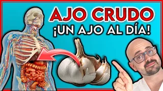 ¡Esto OCURRE al tomar AJO CRUDO en AYUNAS! || 7 BENEFICIOS que DESCONOCIAS del AJO CRUDO
