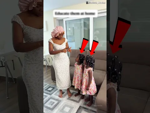 Elder Sister Teaches His Young Sisters Like A Mother 🥹