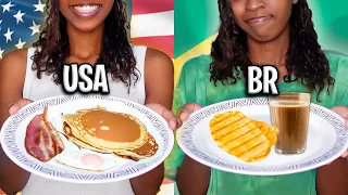 24 HORAS SEGUINDO A ROTINA DE UM AMERICANO!