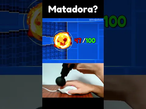 MATADORA VS 100 Click Spider Spam in Geometry Dash! #shorts
