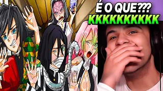 A VERDADEIRA PIOR REUNIÃO DE KIMETSU ( PARÓDIA / REDUBLAGEM )