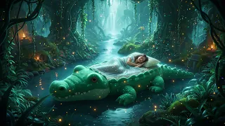 Jungle Ke Beech Crocodile Bed 😍 | Relaxing Dream Fantasy Long Video