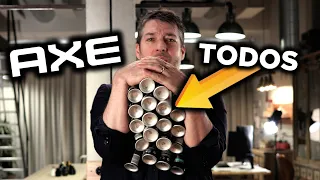 Compré todos los desodorantes Axe