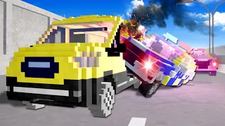 HAUNTED POLICE CARS CHASE ME! (Teardown)
