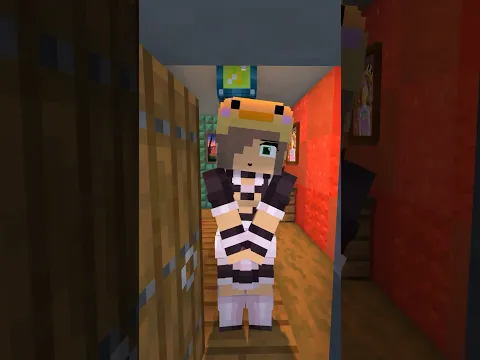 Good Morning in Minecraft #shorts #cute #minecraft #animation