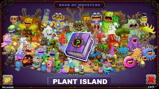 FAN MADE (BASED ON YOUR REQUESTS) Filling the BOOK OF MONSTERS - Plant Island | My Singing Monsters