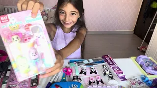 أغراض كرومي للمدرسه 💜😈