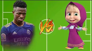 Vinicius junior vs Cristiano Masha 🔥😂