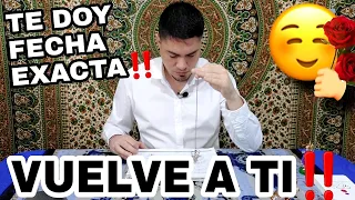 VUELVE A TI‼️😱DIOS MIO‼️ 🙏🏻PERO MADRE MIA...QUE MILAGRO‼️ ❤🕊 TE DOY FECHA EXACTA CON MI PÉNDULO 🔮