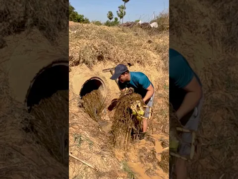 Storm Drain Breakthrough – Water Rushes Out