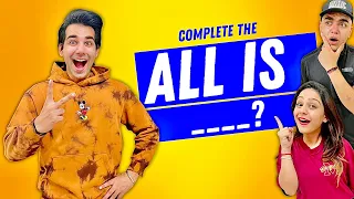 COMPLETE THE LYRICS CHALLENGE PART 2 | Rishi Dev | Rimorav vlogs presents RI Vlogs