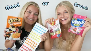 Trying snacks we've never seen before