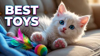 Best Kitten Toys 🐱 | Mama Mama Cat Song + Best Cat Toys for Kittens Compilation