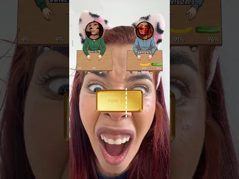 Minha irmã ganhou todo ouro