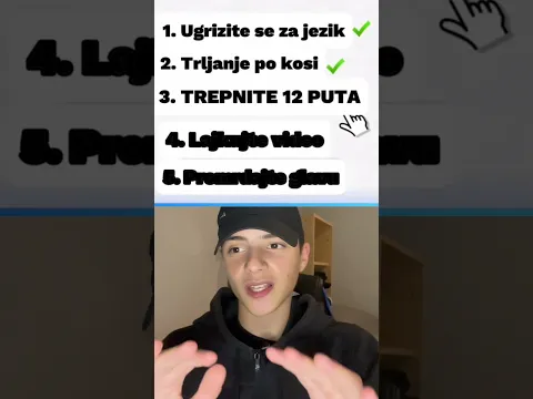 JESTE LI USPJELI ZJEVNITI? #shorts