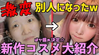 【こいつヤバいw】起きて 1時間で別人になれるコスメ発見した！！！過去１変われたメイク大公開☆【ブスの足掻き】