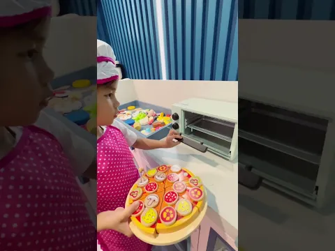 Father & Good Daughter Make Pizza - Đứa con hiếu thảo, nấu Pizza cho người cha #shorts