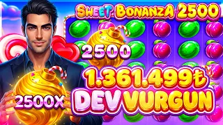 SLOT OYUNLARI | SWEET BONANZA 2500 | 1.361.499₺'lik REKOR KAZANÇ | YENİ SLOT OYUNU #slotoyunları